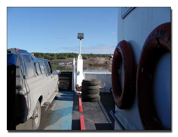 Peel River Ferry Crossing