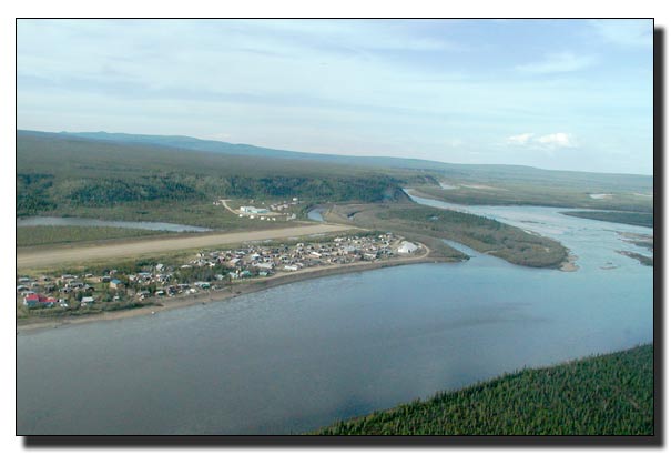 Old Crow Village, 2002